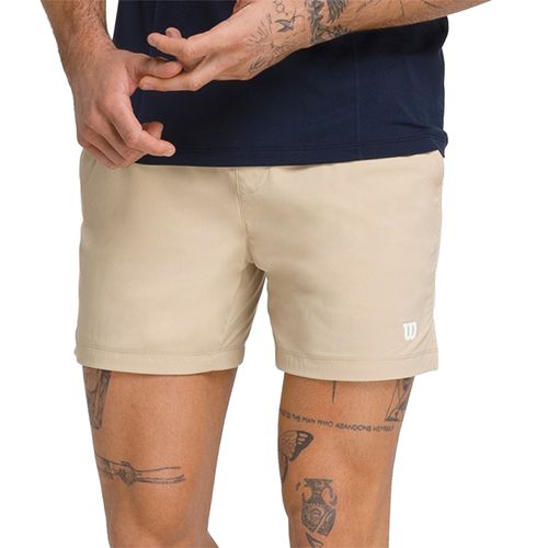 Wilson Tennis Volley 6 inch Short Mens Safari WM00008331DKCimage