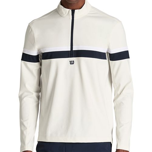 Wilson Elevate Performance Half Zip Mens Sandrift WM00204W002001image