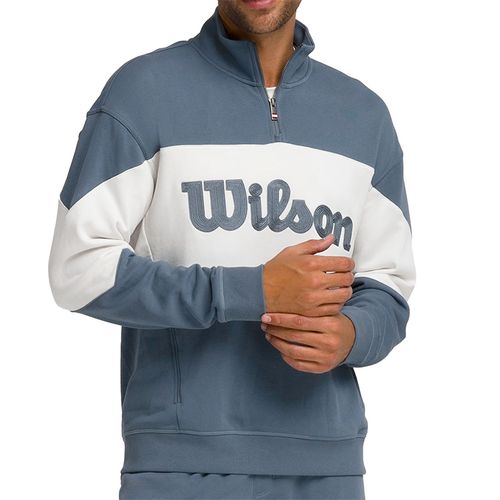 Wilson Parkside 1/2 Zip Mens Slate Blue WM00359511 BUQ
image