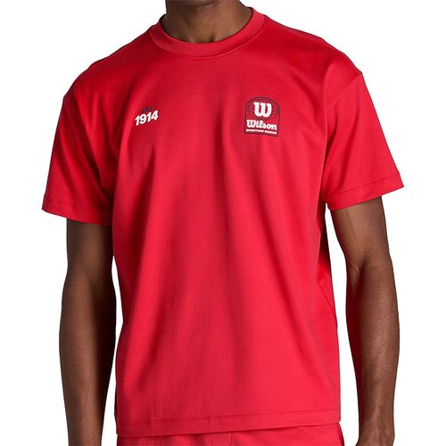 Wilson Classic Graphic Tee Mens Varsity Red WN00016R044001image