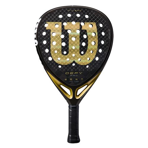 Wilson Defy Pro V1 Padel Racket Black/Gold WR173611U2image