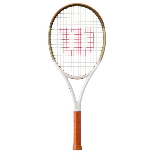 Wilson Ultra 100 v5 Desert Tennis Racquet Desert/Indigo WR214011Uimage