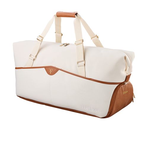 Wilson RF Lawn Collection Practice Duffel Tennis Bag Cream WR8055001001image