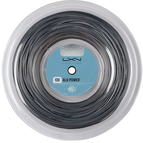 Luxilon Alu Power 16g (1.30mm) Tennis String REEL (660) Silver WR8302301130image