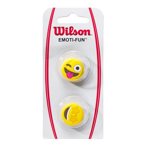 Wilson Emoti-Fun Winking Tongue Out / Star Eyes Dampener 2 Packimage