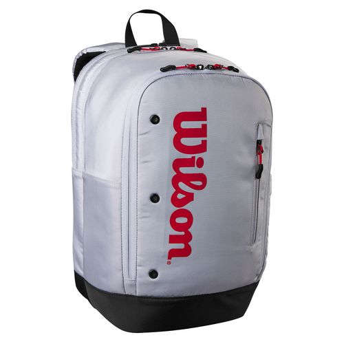 thumbnail image 2 of Wilson Junior Backpack - Grey/Red 2 of 11