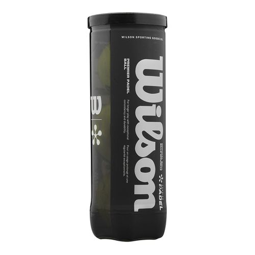 Wilson Premier Padel 3 Ball Can Yellow WR8908401001image