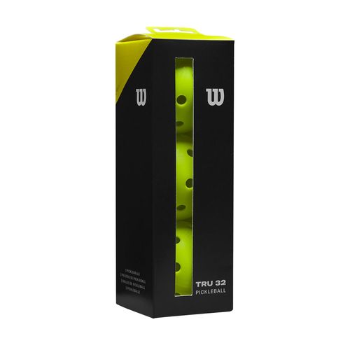 Wilson Tru 32 Outdoor Pickleball (3 pack) Neon Yellow WR8908601001ûimage
