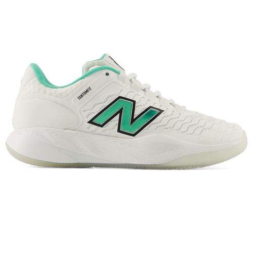 New Balance CT Rally v2 Womens Tennis Shoe D Width White/Deep End WRAL7SG Dimage