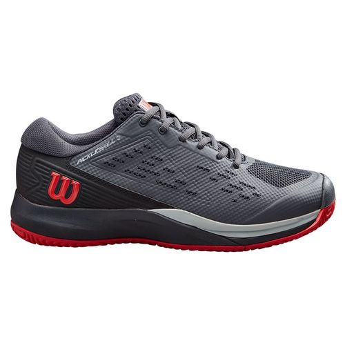 Wilson Rush Pro Ace Mens Pickleball Shoe Ebony/Red WRS330590Uimage