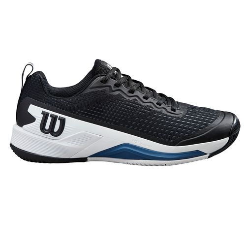 Wilson Rush Pro 4.5 Mens Tennis Shoe Black/White/Ensign Blue WRS333150U
image