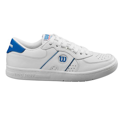 Wilson Pro Staff 87 Tennis Shoe White/White/Deja Vu Blue WRS333980U
image