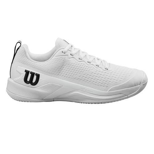 Wilson Rush Pro 4.5 Mens Wide Toe Box Tennis Shoe White/White/Black WRS334000U
image