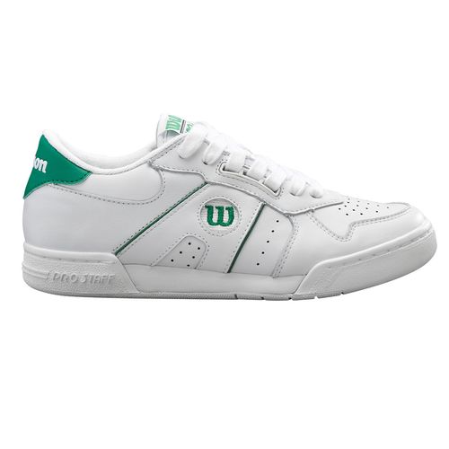 Wilson Pro Staff 87 Womens Tennis Shoe White/Bosphorus Green WRS334460U
image