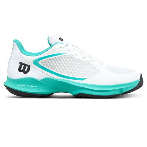 Wilson Hurakn Lite Womens Padel Shoe White/Turquoise/Black WRS334970U
image