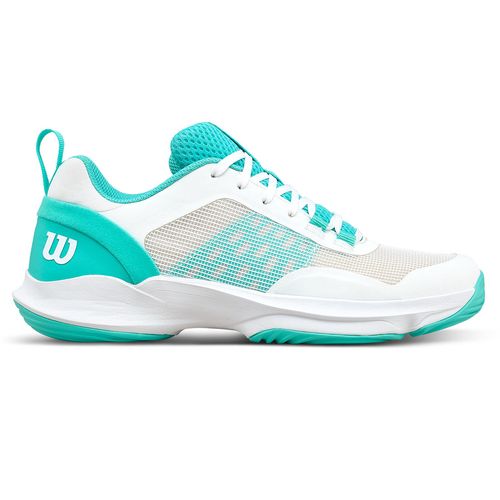 Wilson Hurakn Pro v2 Womens Padel Shoe White/White/Turquoise WRS335760U
image