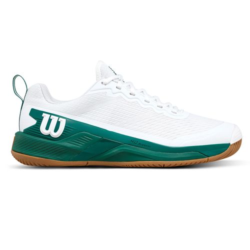 Wilson Rush Pro 4.5 Mens Tennis Shoe White/Evergreen WRS336600Uimage