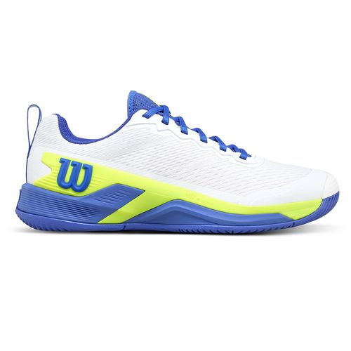 Wilson Rush Pro 4.5 Mens Tennis Shoe White/Amparo Blue Soft Yellow WRS336680U
image
