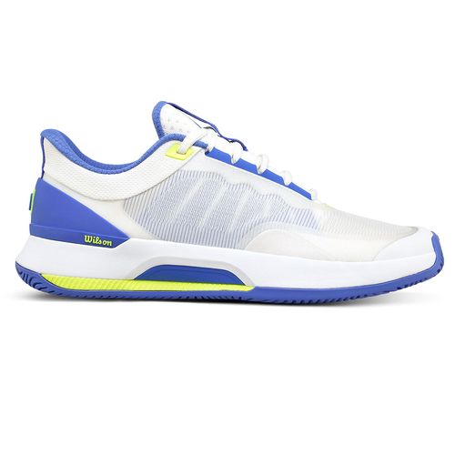 Wilson Intrigue Tour Womens Tennis Shoe White/Amparo Blue/Safety Yellow WRS336740U
image