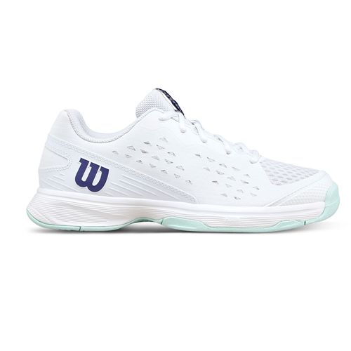 Wilson Rush Pro Junior Tennis Shoe White/Bay/Skipper Blue WRS337580Uimage