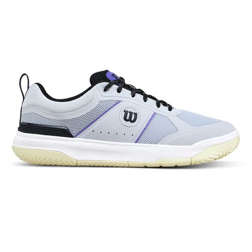 Wilson Pickle Pro Mens Pickleball Shoe Gray Dawn/Black/Tender Yellow WRS338380Uimage
