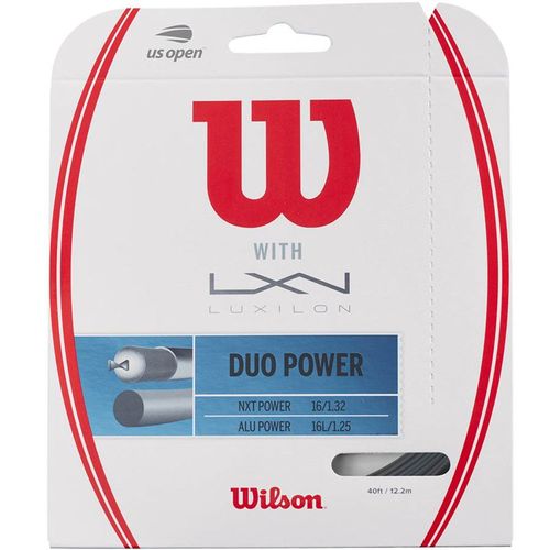 Wilson Duo Power Hybrid Tennis String - Wilson NXT Power 16/Luxilon ALU Power 125
image