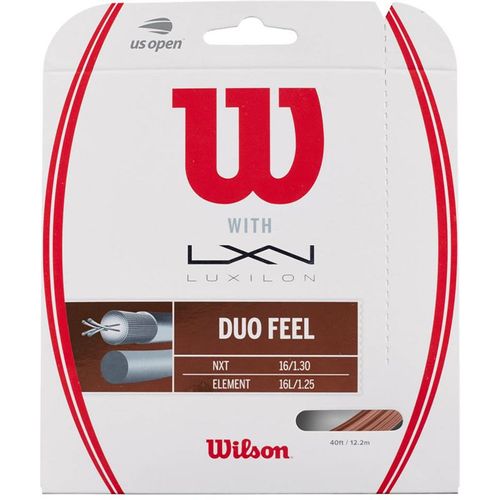 Wilson Duo Feel Hybrid Tennis String - Wilson NXT 16/Luxilon Element
image