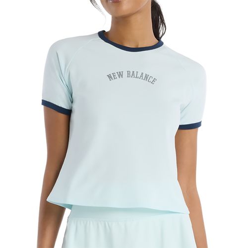 New Balance Tournament Crew Womens Glint Blue WT61B030 AAWimage
