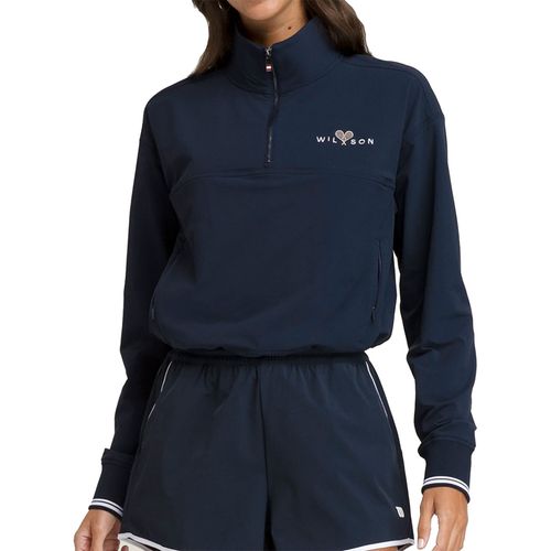 Wilson Davenport Woven Pop Over Womens Classic Navy WW00210331 DBC
image