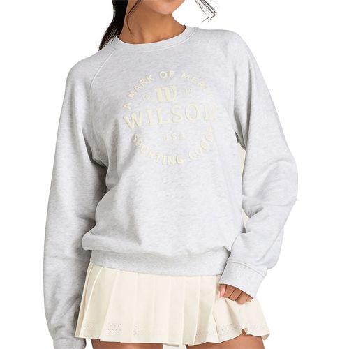 Wilson Classic Crew Womens Cloud Heather WW00562531 MGV
image