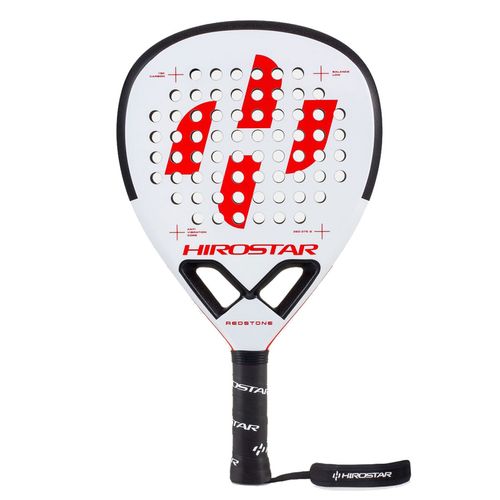 Hirostar Redstone 2024 Padel Racquet White/Orange/Black YPADS1 WHTimage