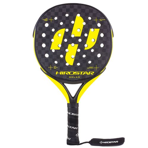 Hirostar Solar 2024 Padel Racket Black/Yellow YPADS5 YEL
image