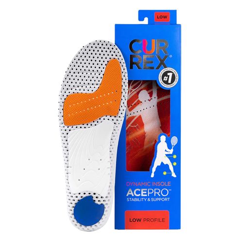 Currex AcePro Insoles Red 20732 19 ûSize: SM | Arch: LowûMen 5-6.5 | Women 6.5-8
image