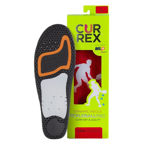 Currex Pickleball Pro Insoles Red 29233 23 ûSize: MD | Arch: LowûMens 7-8.5 | Womens 8.5-10
image