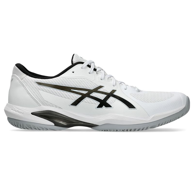 Asics Solution Swift FF 2 Mens Tennis Shoe White Gunmetal Midwest Racquet Sp