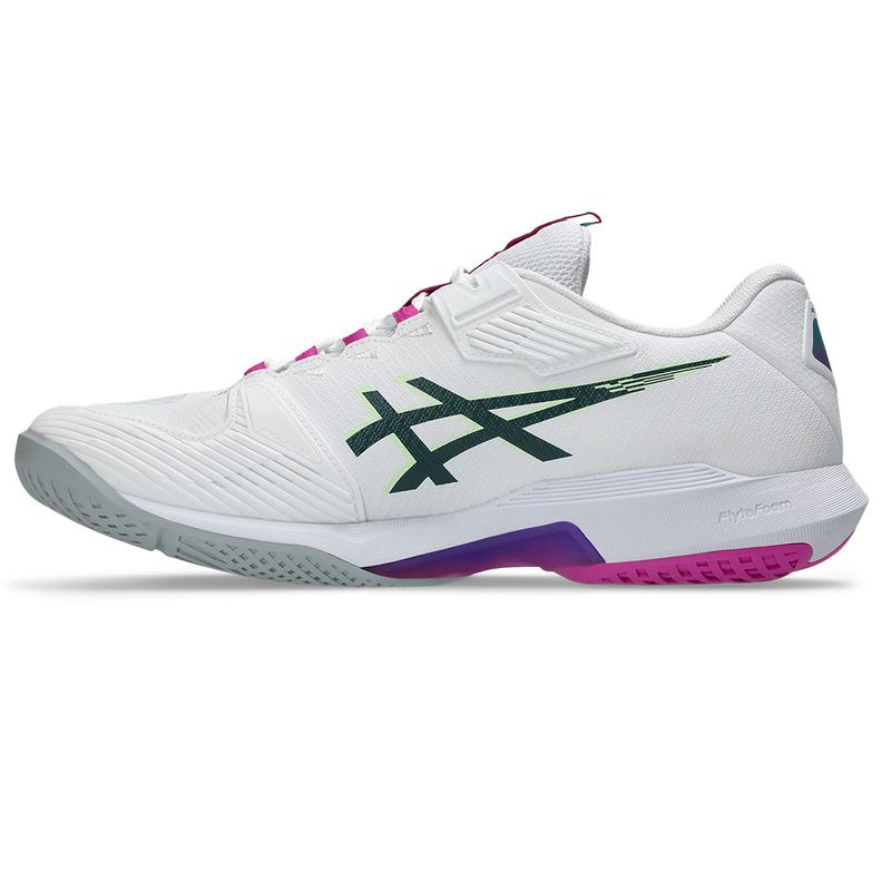 Asics Solution Speed FF4 Mens Tennis Shoe - White/Digital Sakura