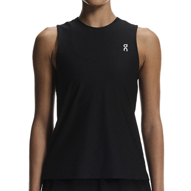 On Court Tank - Black | Midwest Racquet Sports