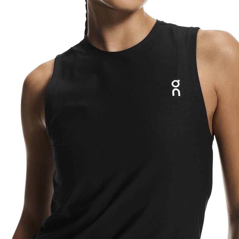 On Court Tank - Black | Midwest Racquet Sports
