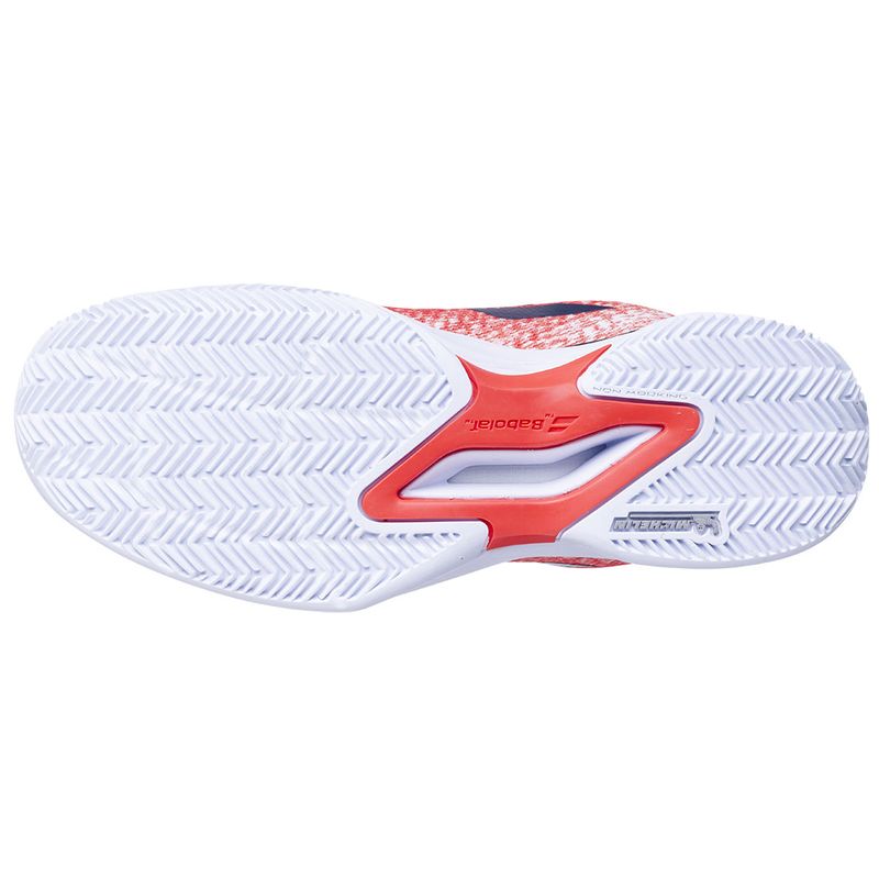 Babolat Jet Mach 3 All Court Junior Tennis Shoe - Strike Red