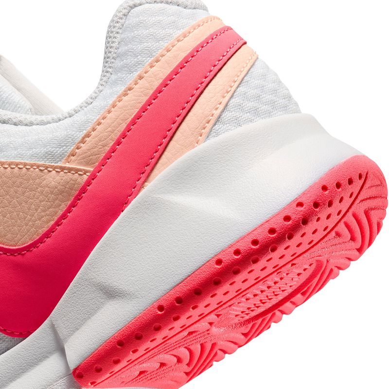 Nike Court Lite 4 Womens Tennis Shoe - White/Hot Punch