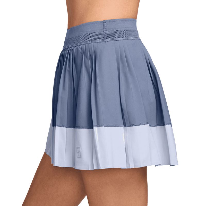 Nike Court Pleated Advantage Skirt - Indigo/Ghost | Midwest