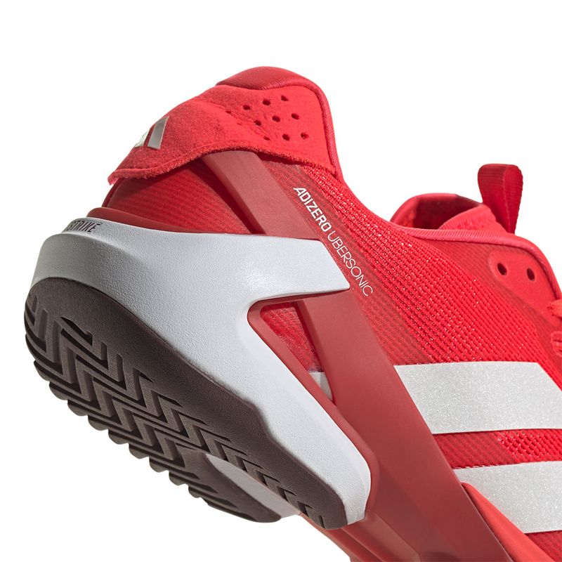 adidas Adizero Ubersonic 5 Mens Tennis Shoe - Lucid Red/Zero