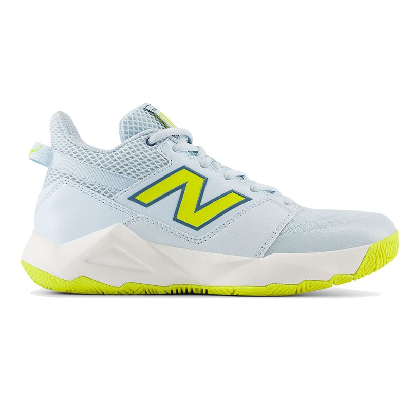 New Balance Coco GC2 Junior Tennis Shoe Quarry Blue Firefly Midwest Racquet