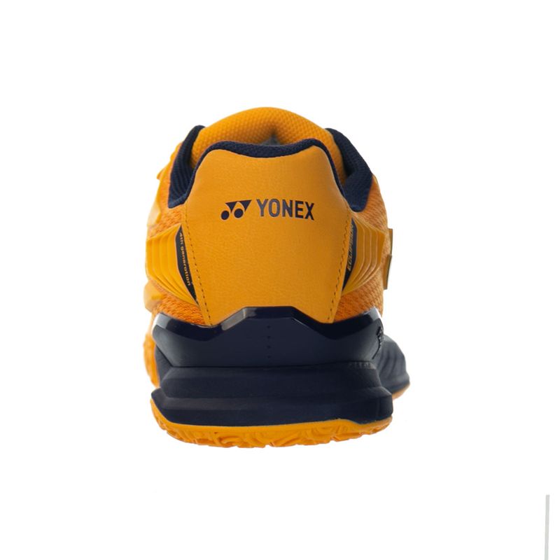Yonex orange shoes hotsell