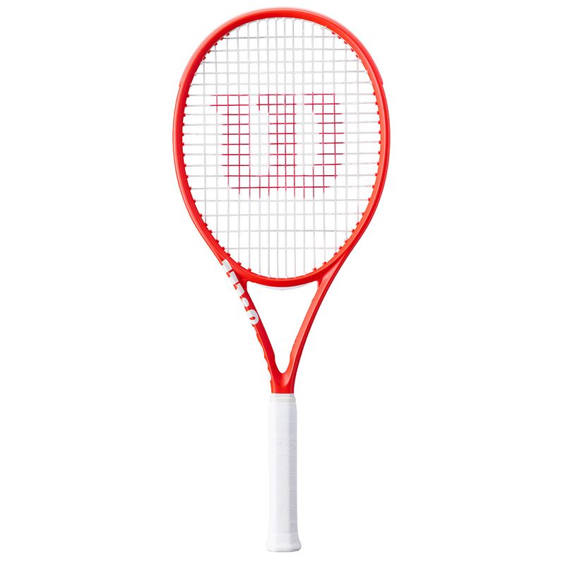 Wilson Clash 100 v3 Reverse Tennis Racquet - Red/White | Midwest