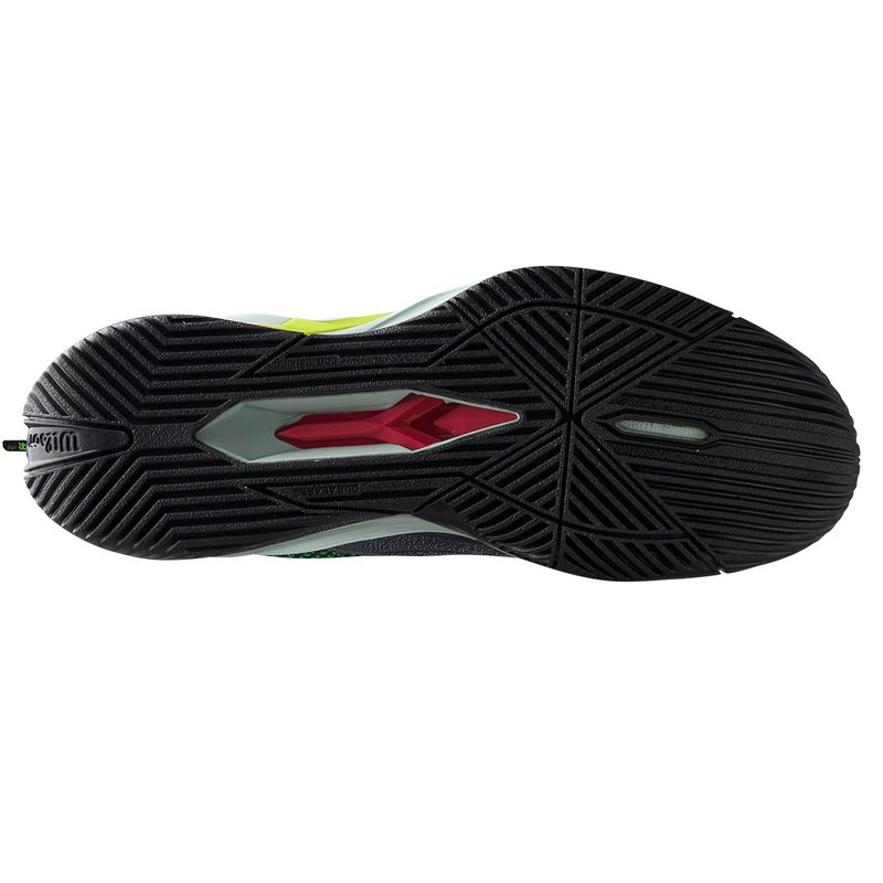 Wilson Rush Pro EXD Mens Tennis Shoe - Black/Safety Yellow