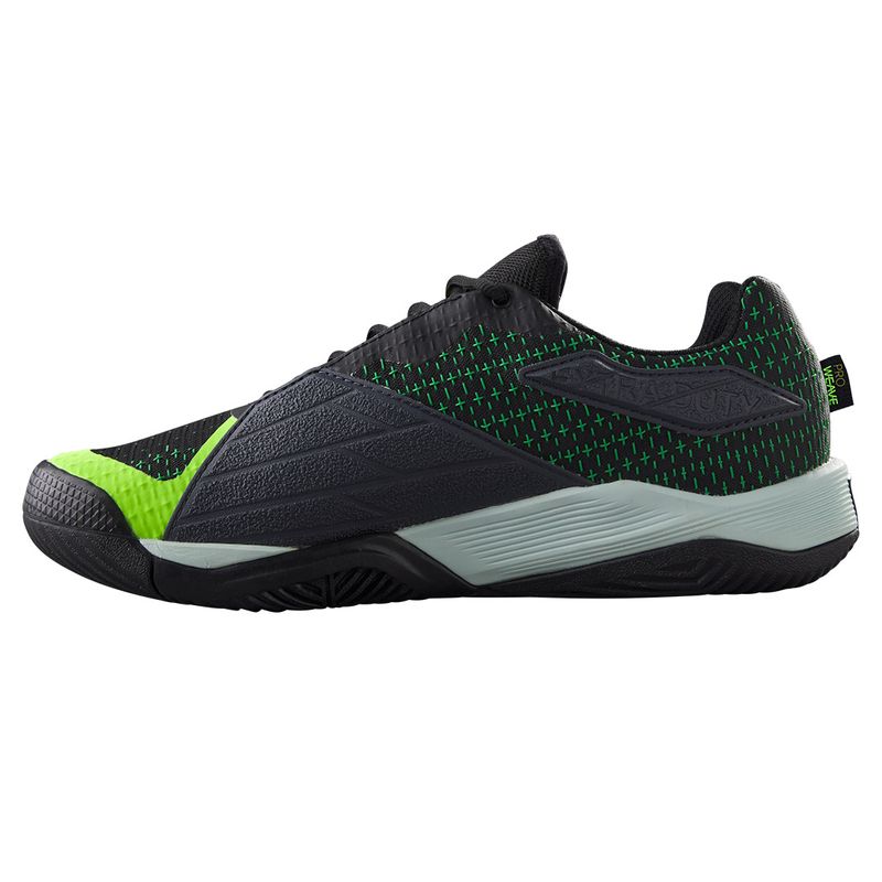 Wilson Rush Pro EXD Mens Tennis Shoe - Black/Safety Yellow