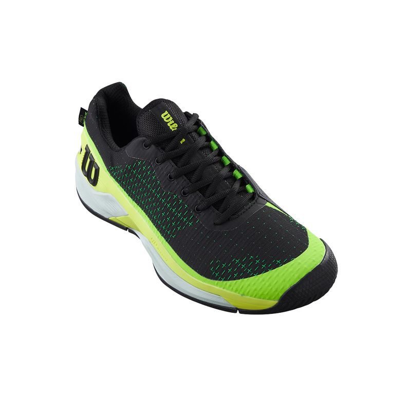 Wilson Rush Pro EXD Mens Tennis Shoe - Black/Safety Yellow